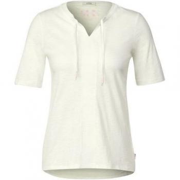 Tunique en fil flammé Cecil pour Femme - Blanc - L