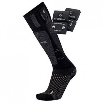 Set calze Therm-ic PowerSocks Heat Uni + Batteria S-Pack 1200 nero - 39-41