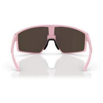 Blazt P002 Matte Powder Rose‑Pink & Brown Sunglasses – CAT3 (Unisex)