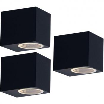 Alu Apparecchio Porta d’Ingresso 3 LED Downlight