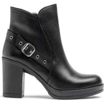 Yokono - Botines de tacón de mujer de piel