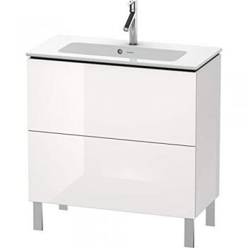 Meuble Compact L-Cube Duravit 82x39,1 cm, finition brillante