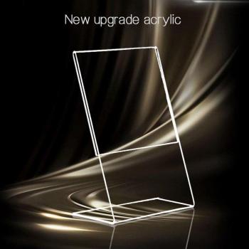 Acrylic Price Display Stand 10x15cm