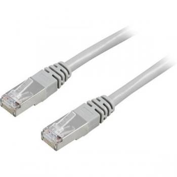 Deltaco UTP-kabel, Cat5e, 1m, grå