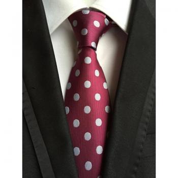 Corbata de Seda Sólida para Hombre con Estilo Retro