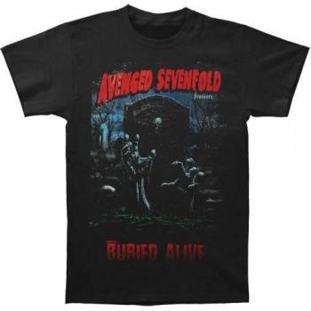 Avenged Sevenfold 2012 Buried Alive Tee – Black (Large)