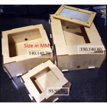 Ant Nest Acrylic Activity Zone for Pets - 4 Size Variants for Educational Purposes