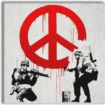 Canvas CND Soldiers Legno 80x80