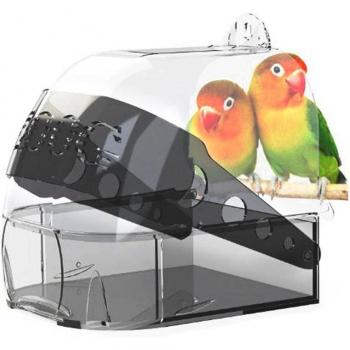 Baignoire Multifonctionnelle pour Oiseaux de Compagnie