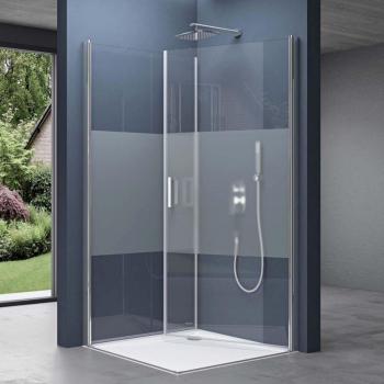 Cabine de Douche 80x90cm Verre Sécurisé