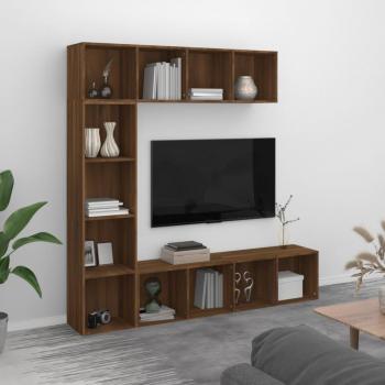 Estante Móvel TV 3 Peças 180x30x180 cm – vidaXL