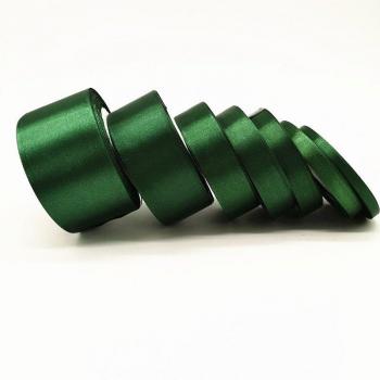 Silk Satin Ribbon in Dark Green for Wrapping - 25 Yards