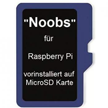 Vorinstallierte NOOBS microSD-Karte mit 16 GB