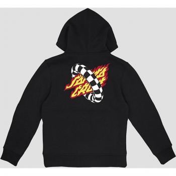 Jersey Infantil Santa Cruz Goal Flame en Negro