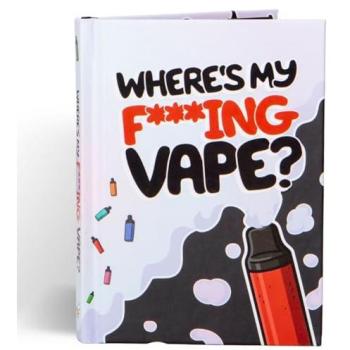 Boxer Gifts Where's My F*cking Vape: Funny Gift Book