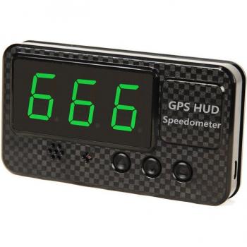 Velocímetro con soporte giratorio y función de encendido/apagado DC 5V