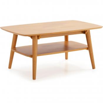 Mesa Centro Rectangular Roble - Diseño Elegante