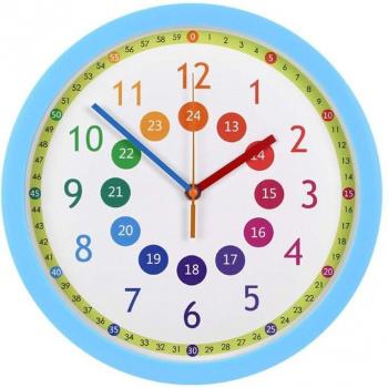Digital Cartoon Wall Clock for Children's Room