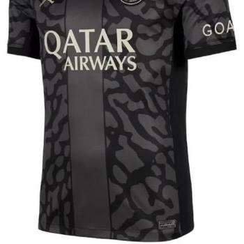 Nike PSG Third Shirt 2023-2024 - Black - Male - Size XXL