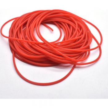 Elastische Gummi‑Linie 10 m, 2 mm Durchmesser, fester Halt – Naturfarbe, anti‑verrottend – Angeln‑Kabel