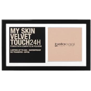Bellaoggi My Skin Velvet Touch 24H Compact Powder Foundation, Shade 15N – Linen (9g)