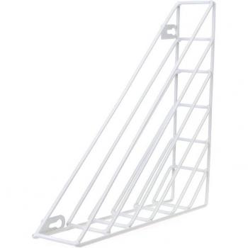 Nordic Geometric Iron Wall Magazine Rack
