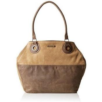 Fly London - Sixe567fly, Bolsa Unisex adulto, Gris (Taupe/cappucino 001), 42x31x6 cm