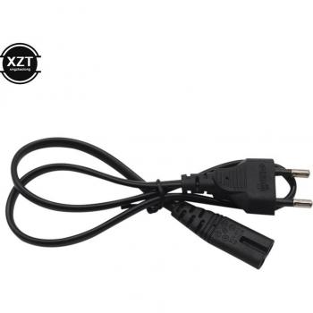 0.6M 2ft 2 Pin Female AC Power Cord for Desktop, Laptop, Radio, XBOX