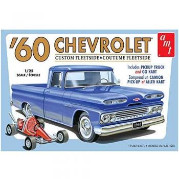 Chevy Fleetside Pickup with Go Kart Model Kit
