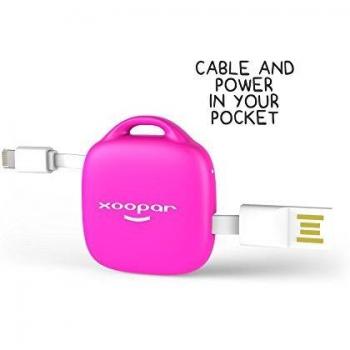 Hug Booster Power Bank Porta-Chiavi Rosa (Pink) by Xoopar