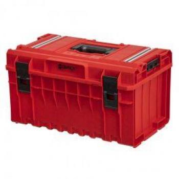 Qbrick - System one 350 2.0 Technik red ultra hd Custom Werkzeugkoffer modularer Organizer 585 x 385 x 320 mm 38 l stapelbar IP66
