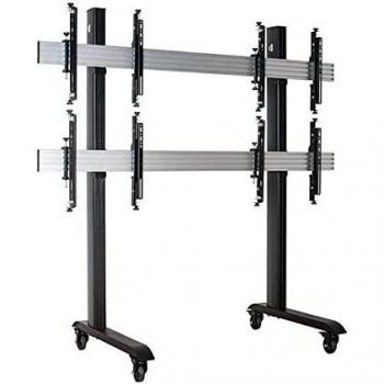 B-Tech 2x2 Mobile Videowall 46-60 screens, BT8371-2X2_BS
