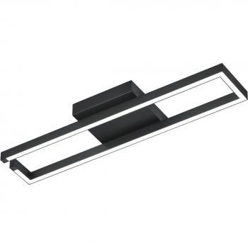 Plafoniera LED Yoko, up/down, 70x13,5 cm, nera