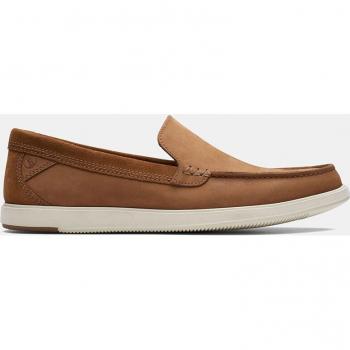 Loafer Clarks Bratton Marrón en Piel Nobuck