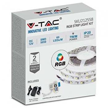 Kit Éclairage LED RGB V-tac 230V 5m