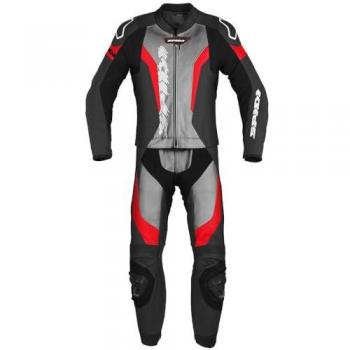 Tuta Moto Divisibile Spidi LASER TOURING Rosso nero taglia 54