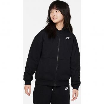 Sudadera de niña Nike Sportswear Club Fleece with full zip hood