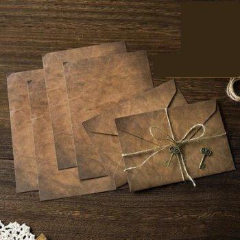Sharkbang Vintage Kraft Paper Envelope Set