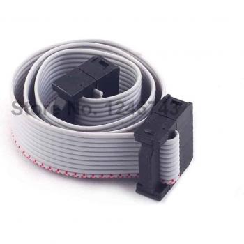 10PCS 10pin (2X5) IDC Flat Ribbon Cable for ISP JTAG 30CM