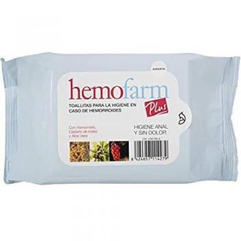 Hemofarm Plus Toallitas Sobre 40 Toallitas