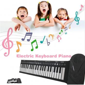 Portable 49-Key Roll-Up Piano Keyboard