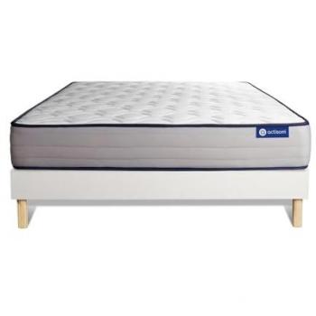 Rete e Materasso Matrimoniale Actilatex Form 140x210cm - Lattice e Memory Foam - Spessore 22 cm - Multizone di Comfort