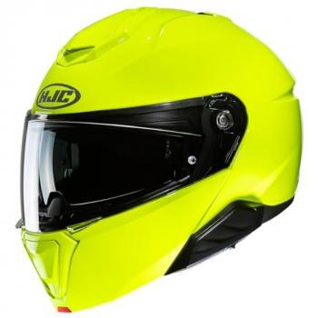 HJC i91 Solid Casco - Verde (XL)