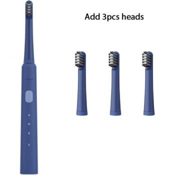 Brosse à dents électrique Realme N1 DuPont, poils doux antibactériens, moteur à vibrations haute fréquence, batterie longue durée