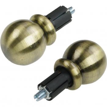 Gardinenstangen-Endstück Esperanca Kugel 16 mm (2 St.)