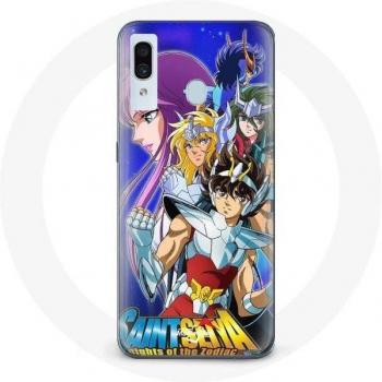 Cover Samsung Galaxy A40 Les Chevaliers du Zodiaque Anime Culte Saint Seiya