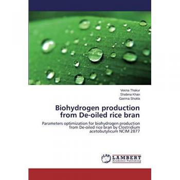 Biohydrogen production from De-oiled rice bran: Parameters optimization for biohydrogen production from De-oiled rice bran by Clostridium acetobutylicum NCIM 2877