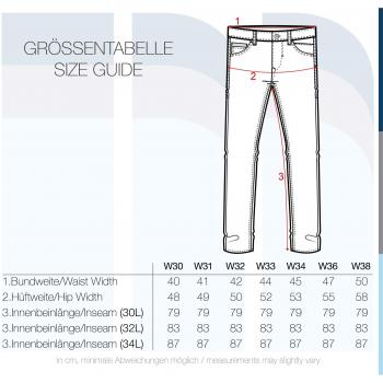 Blend Husao Herrenhose aus Denim mit Stretch-Material und Slim Fit