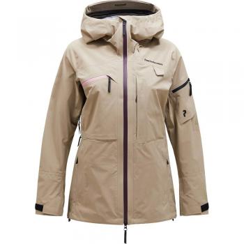 Peak Performance Alpine GoreTex Softshell Jacket – Avid Beige Small (Female)