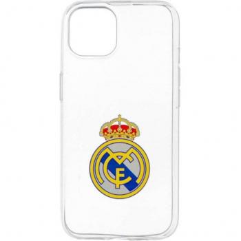 Funda Real Madrid Escudo Transparente para iPhone 13